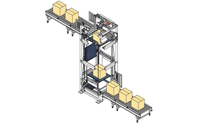 C型连续式升降机_车载式升降机_升降机车载式