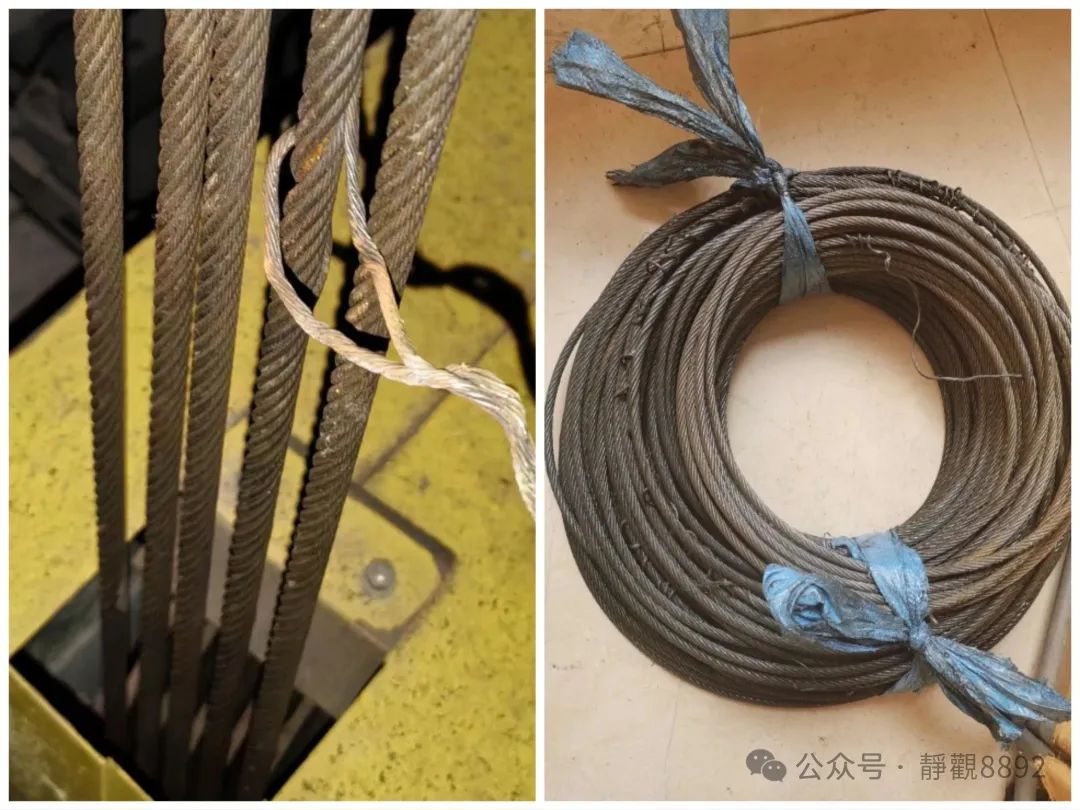 电梯钢丝绳保养维护_钢丝绳断丝磨损更换标准_货梯升降机一般如何保养